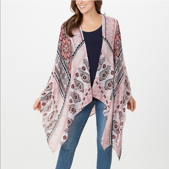 Paisley Patchwork Kimono - Picture 3 of 3